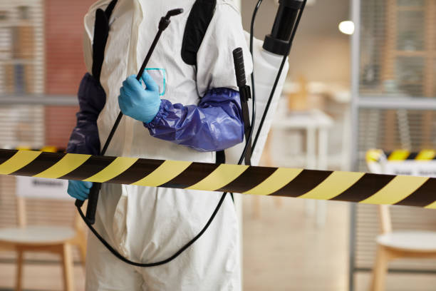 Professional Trauma Scene Cleanup technician working in Arlington, SD